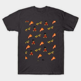 Tmnt Mikey pattern T-Shirt